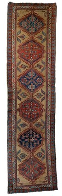 Lot 3 - A Sarab runner, circa 1920, North West Persia.