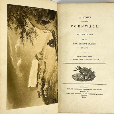 Lot 407 - Rev. Richard Warner. 'A Tour Through Cornwall in the Autumn of 1808'.