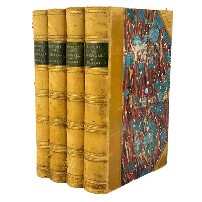 Lot 413 - Davies Gilbert. 'The Parochial History of Cornwall'.