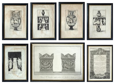 Lot 225 - Etchings, mid 18th century