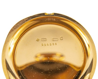 Lot 11 - Patek, Philippe & Cie - An early 20th century 18ct gold cased full hunter crown wind pocket watch.