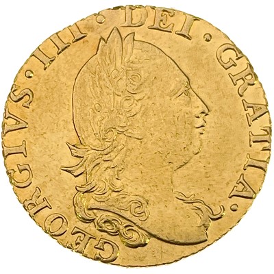 Lot 73 - GB gold Half Guinea 1777
