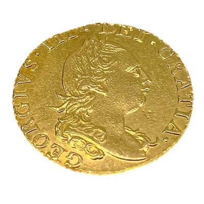 Lot 73 - GB gold Half Guinea 1777