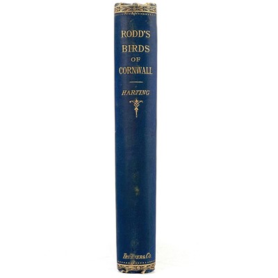 Lot 690 - Edward Hearle Rodd. 'The Birds of Cornwall and the Scilly Isles'.