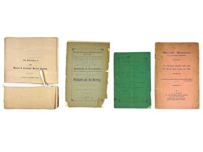 Lot 645 - Four scarce booklets on Cornwall