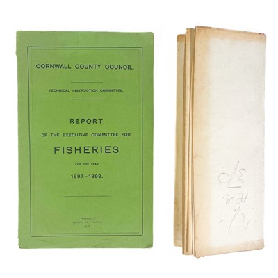 Lot 472 - 'Report of the Executive Committee for Fisheries for the Year 1897-1888,'