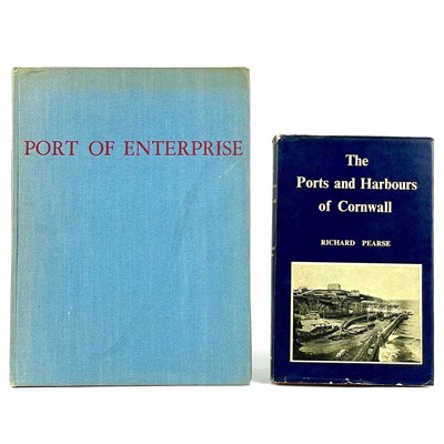 Lot 121 - Two works on the harbours of Cornwall.