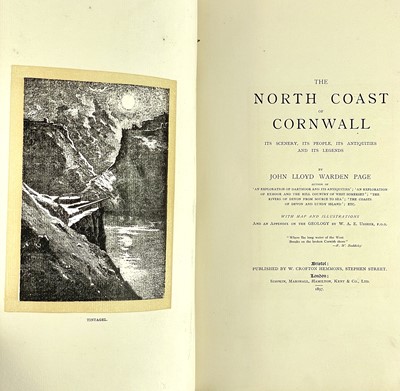 Lot 125 - John Lloyd Warden. 'The North Coast of Cornwall,'