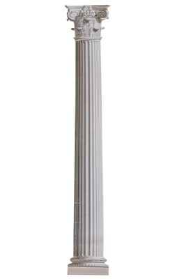 Lot 206 - Wallpaper pilasters