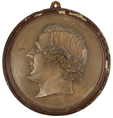 Lot 153 - Portrait roundel