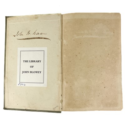 Lot 62 - John F. Penrose and William M. Grylls, 'Copper Ore Tables,' 1858.