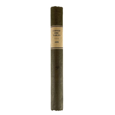 Lot 62 - John F. Penrose and William M. Grylls, 'Copper Ore Tables,' 1858.