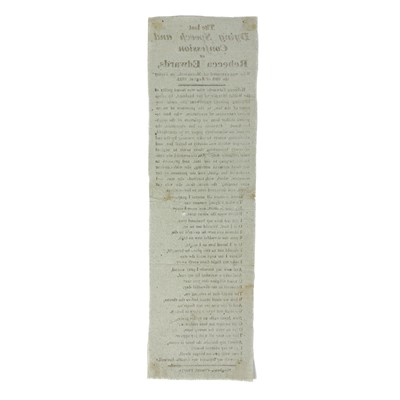 Lot 600 - The Assizes and crime. Three broadsheets printed in Cornwall.