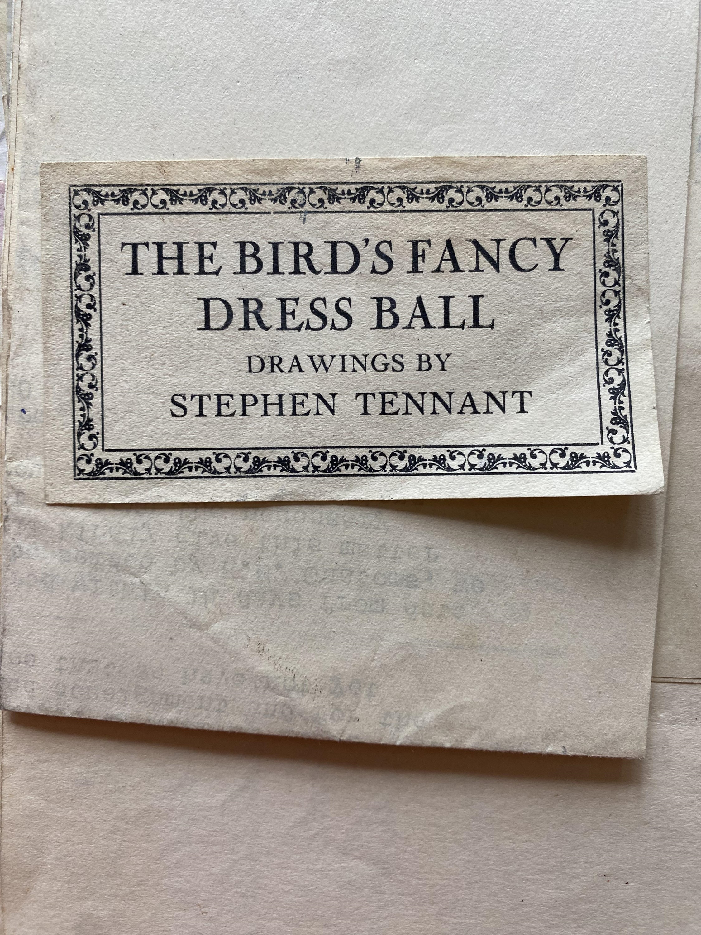 Lot 237 - Stephen Tennant 1906 – 1987, a folio of