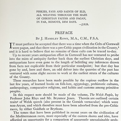 Lot 148 - T.G.F. Dexter and Henry Dexter. 'Cornish Crosses, Christian and Pagan'