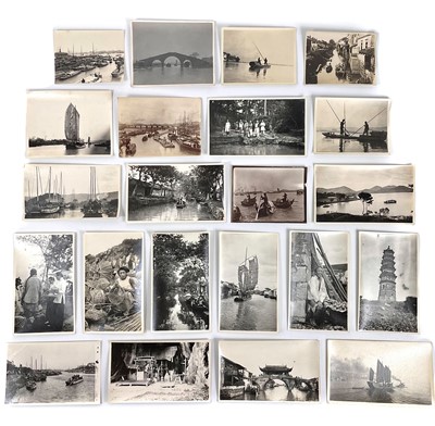 Lot 3 - A collection of early 20th century photographs of Soochow and Shanghai, China.