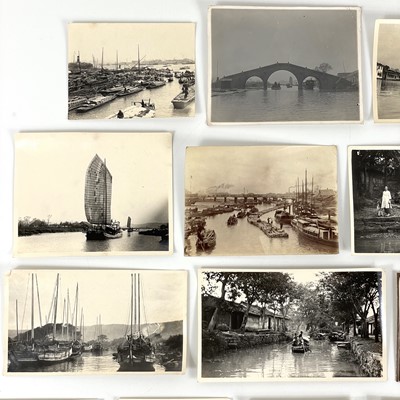 Lot 3 - A collection of early 20th century photographs of Soochow and Shanghai, China.