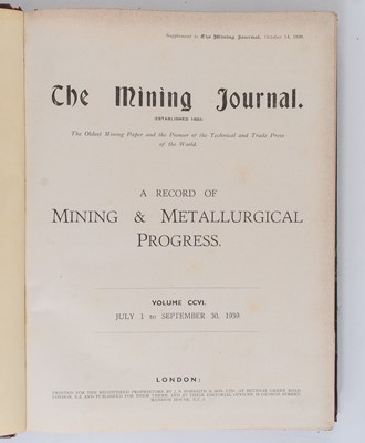 Lot 40 - “THE MINING JOURNAL & COMMERCIAL GAZETTE” conducted by Henry English Esq.
