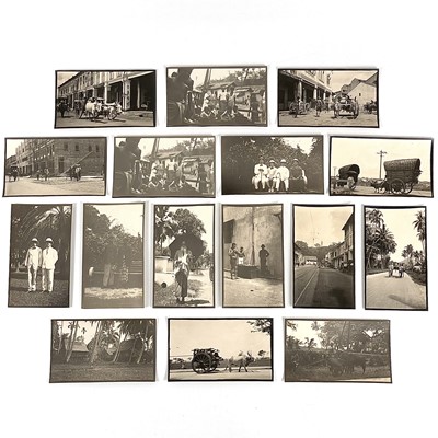 Lot 10 - A collection of early 20th century photographs of Malay.