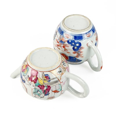 Lot 151 - Two Chinese porcelain teapots, 18th century.