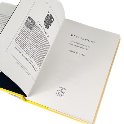 Lot 185 - Mark Stoyle. 'West Britons. Cornish Identities and the Early Modern British State'.