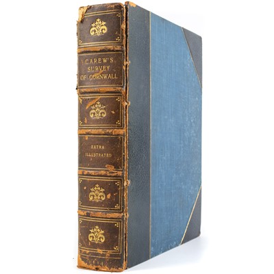 Lot 395 - Thomas Tonkin (Francis Lord de Dunstanville edition). 'Carew’s Survey of Cornwall,'