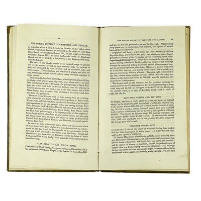 Lot 211 - Joseph Yelloly Watson. 'A Compendium of British Mining,' 1843.