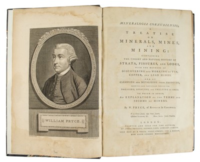 Lot 630 - William Pryce. 'Minerlogia Cornubiensis,' 1778.
