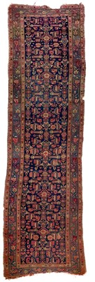 Lot 65 - A Hamadan runner, North West Persia, circa 1920.