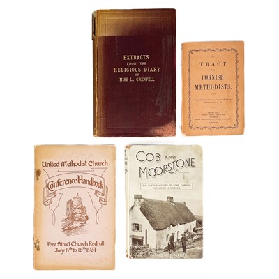 Lot 257 - Four works on the history of Methodism in Cornwall.