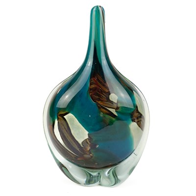 Lot 131 - A Mdina glass bottle vase.